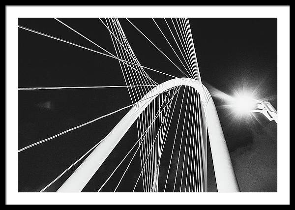 The Bridge / Art Photo - Framed Print