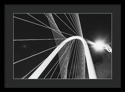 The Bridge / Art Photo - Framed Print