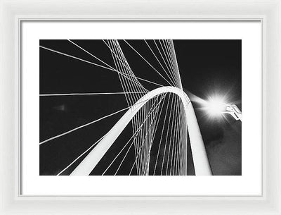 The Bridge / Art Photo - Framed Print