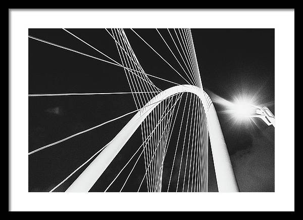 The Bridge / Art Photo - Framed Print