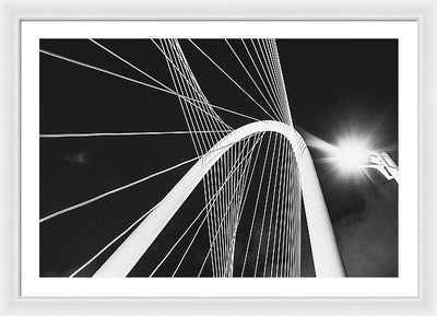 The Bridge / Art Photo - Framed Print