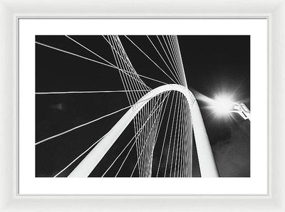 The Bridge / Art Photo - Framed Print