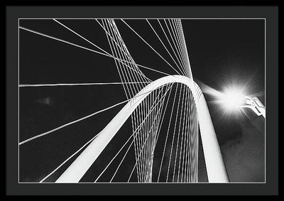 The Bridge / Art Photo - Framed Print