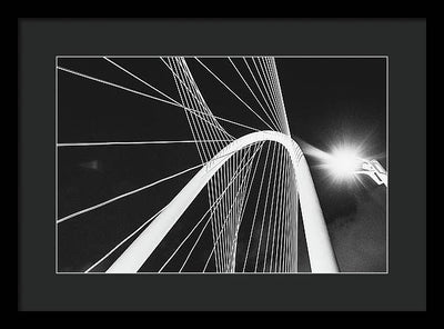 The Bridge / Art Photo - Framed Print