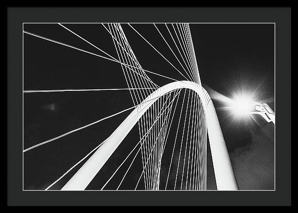 The Bridge / Art Photo - Framed Print