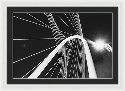 The Bridge / Art Photo - Framed Print