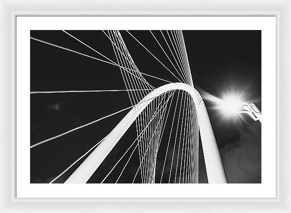 The Bridge / Art Photo - Framed Print