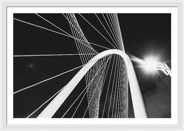 The Bridge / Art Photo - Framed Print