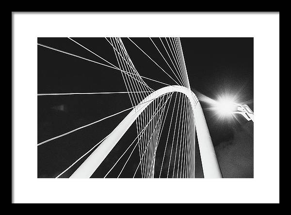 The Bridge / Art Photo - Framed Print