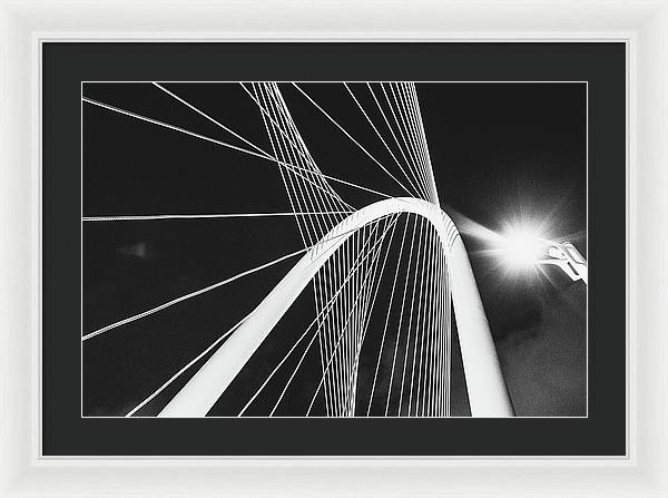 The Bridge / Art Photo - Framed Print