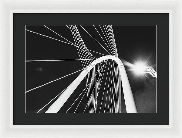 The Bridge / Art Photo - Framed Print