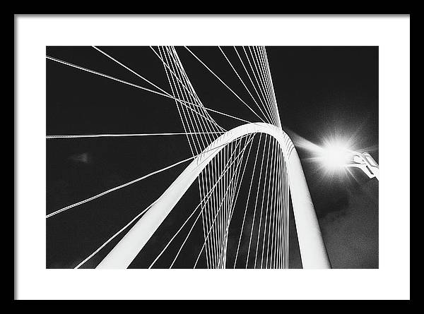 The Bridge / Art Photo - Framed Print