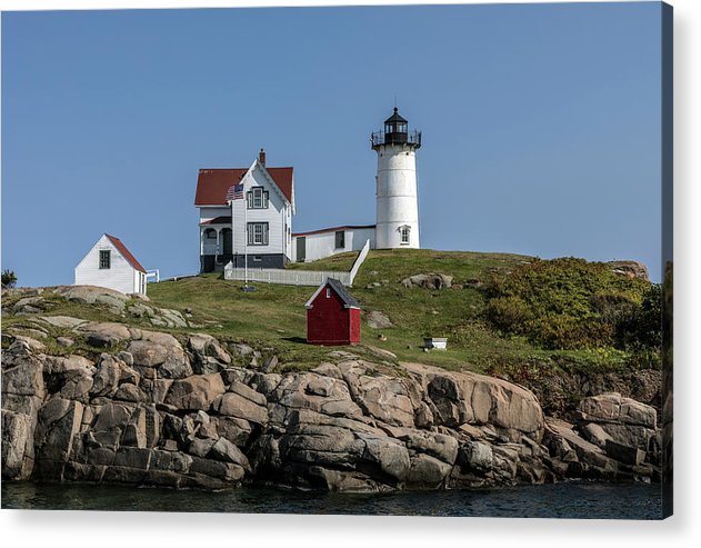 The Cape Neddick Lighthouse, Maine / Art Photo - Acrylic Print