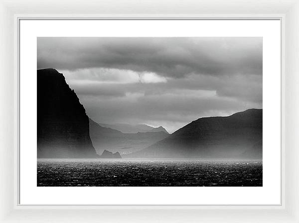 The Faroe Islands / Art Photo - Framed Print