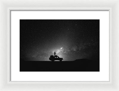 The Night / Art Photo - Framed Print