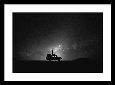 The Night / Art Photo - Framed Print