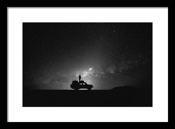 The Night / Art Photo - Framed Print