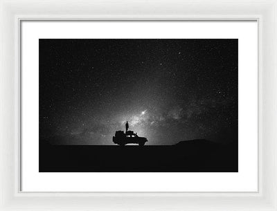 The Night / Art Photo - Framed Print