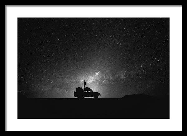 The Night / Art Photo - Framed Print