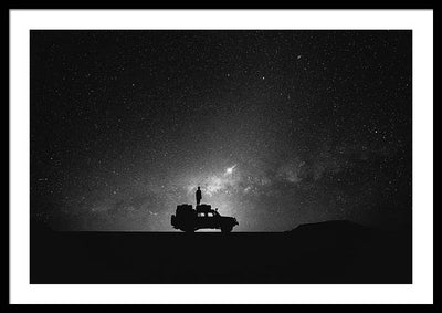 The Night / Art Photo - Framed Print