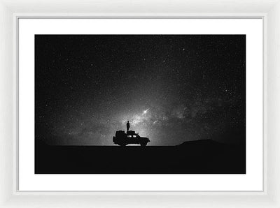 The Night / Art Photo - Framed Print