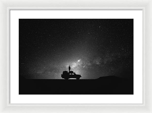 The Night / Art Photo - Framed Print