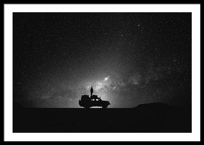 The Night / Art Photo - Framed Print