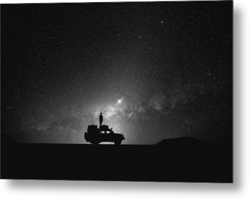 The Night / Art Photo - Metal Print