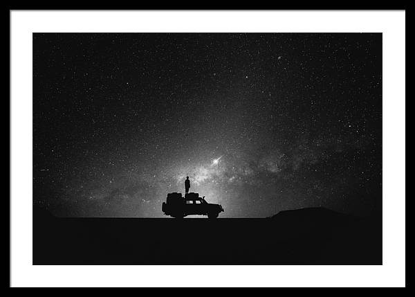 The Night / Art Photo - Framed Print