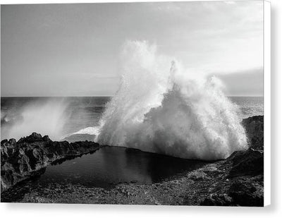 The Pool / Art Photo - Canvas Print