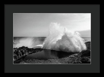 The Pool / Art Photo - Framed Print