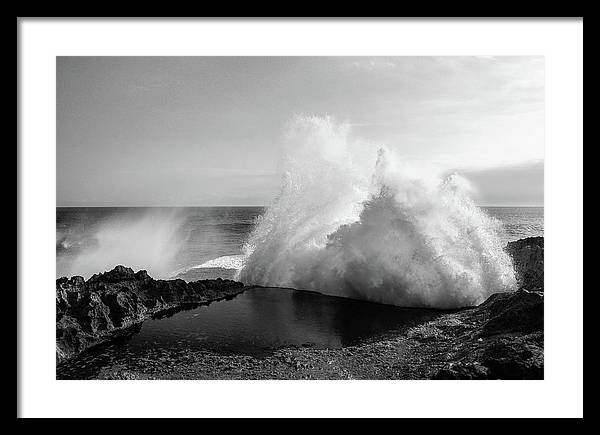 The Pool / Art Photo - Framed Print