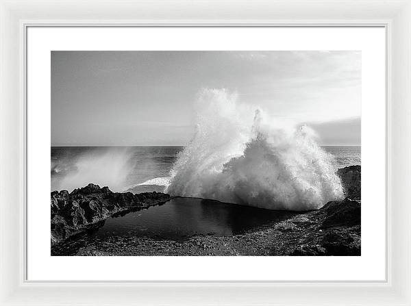 The Pool / Art Photo - Framed Print