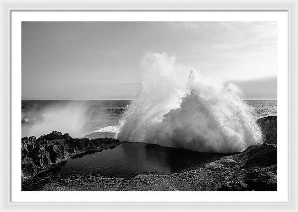 The Pool / Art Photo - Framed Print