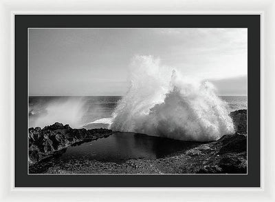 The Pool / Art Photo - Framed Print