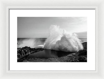 The Pool / Art Photo - Framed Print