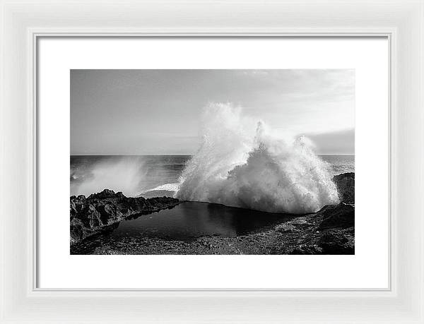 The Pool / Art Photo - Framed Print