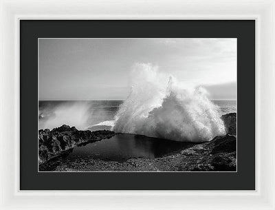 The Pool / Art Photo - Framed Print