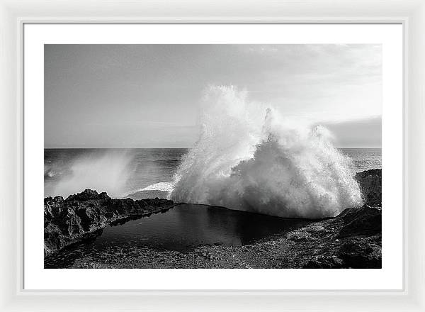 The Pool / Art Photo - Framed Print