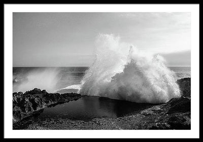 The Pool / Art Photo - Framed Print