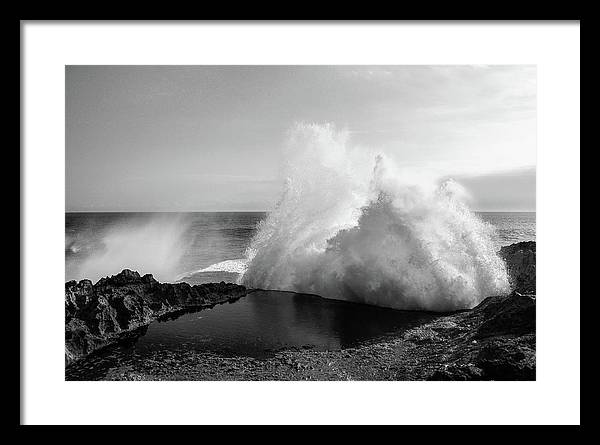 The Pool / Art Photo - Framed Print