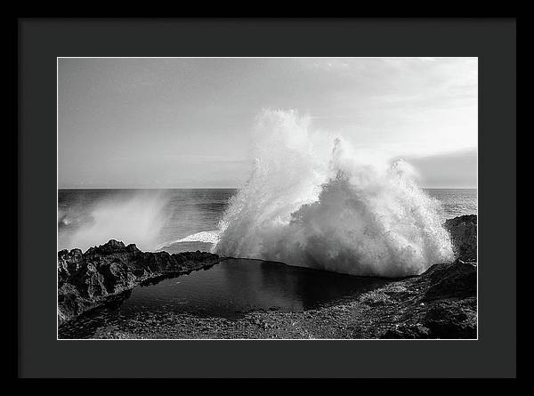 The Pool / Art Photo - Framed Print