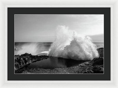 The Pool / Art Photo - Framed Print