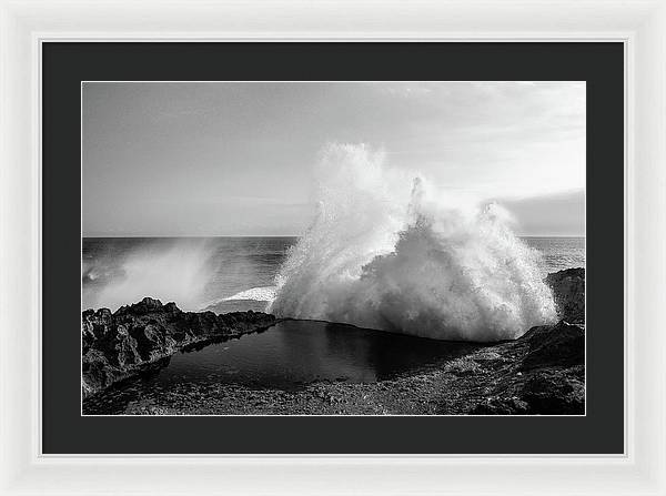 The Pool / Art Photo - Framed Print