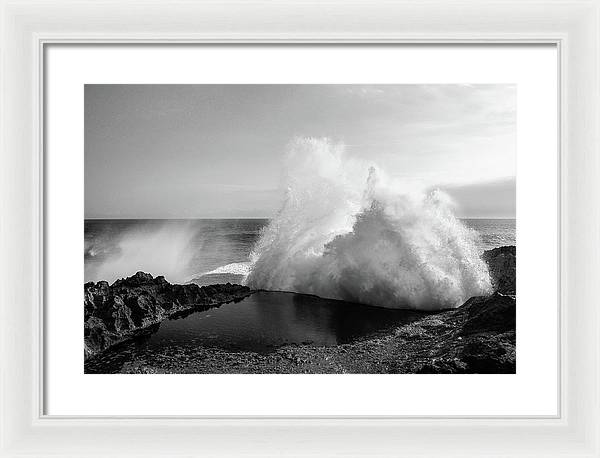 The Pool / Art Photo - Framed Print