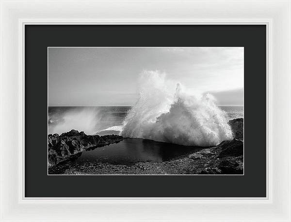 The Pool / Art Photo - Framed Print