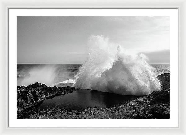 The Pool / Art Photo - Framed Print