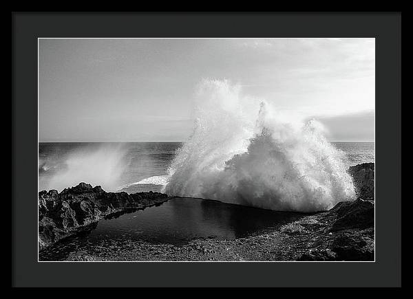 The Pool / Art Photo - Framed Print