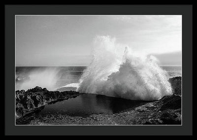 The Pool / Art Photo - Framed Print