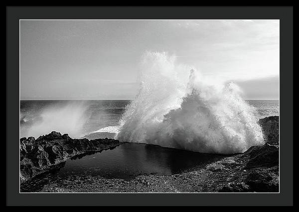 The Pool / Art Photo - Framed Print